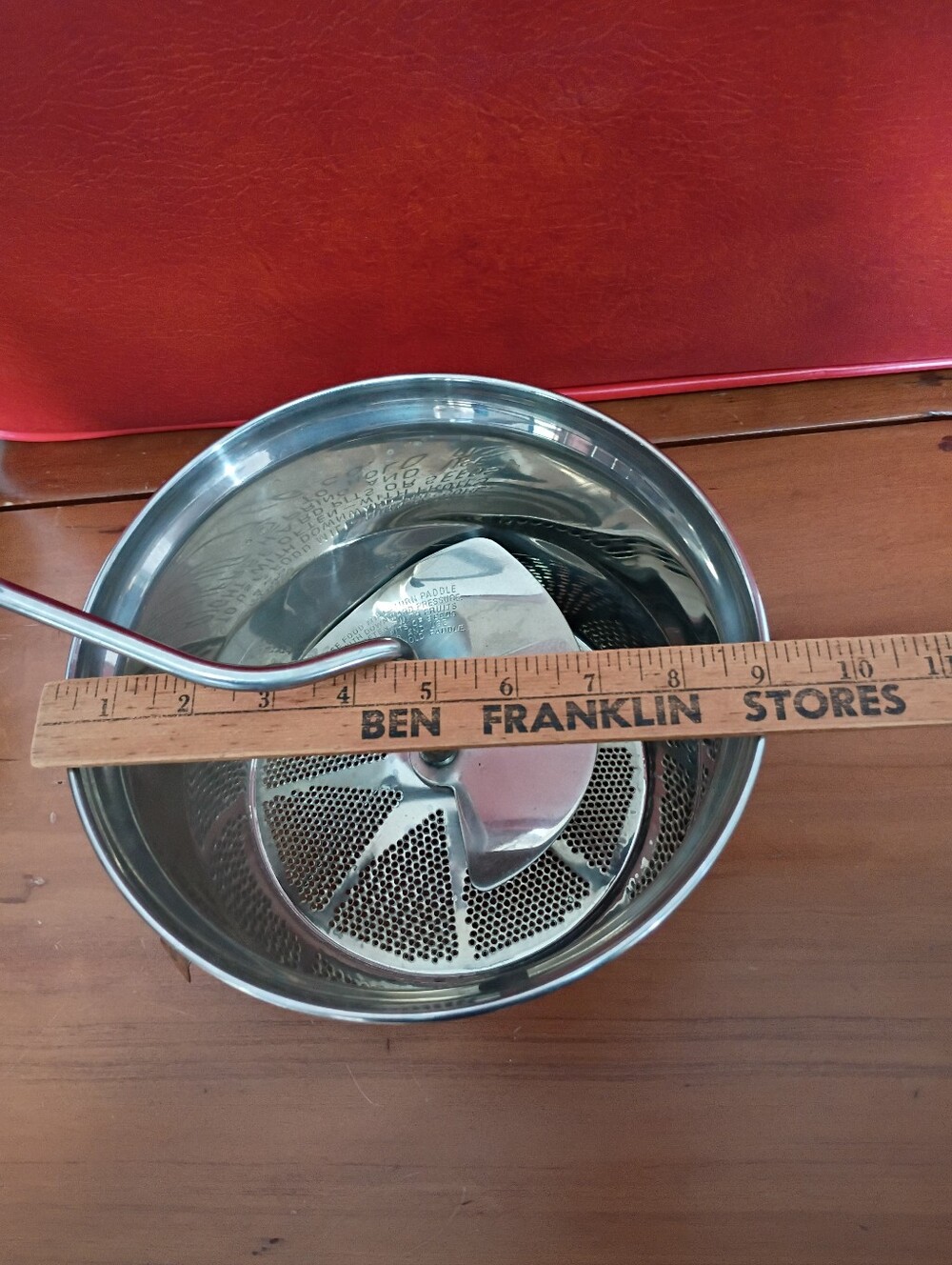 Foley Food Mill 3.5 Quart - Large - Like New! - Picture 6 of 6